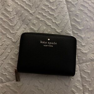 Kate Spade Black Zip-Around Wallet